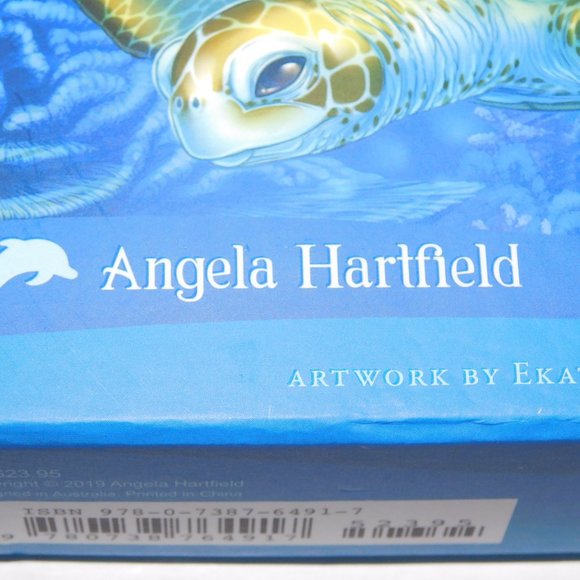 Angela Hartfield Whispers of the Ocean Oracle Cards Tarot  - New - Picture 2 of 7